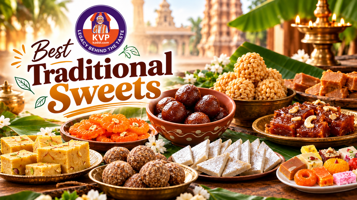 What Are the Best Traditional Sweets to Try from KVP Kadai?
