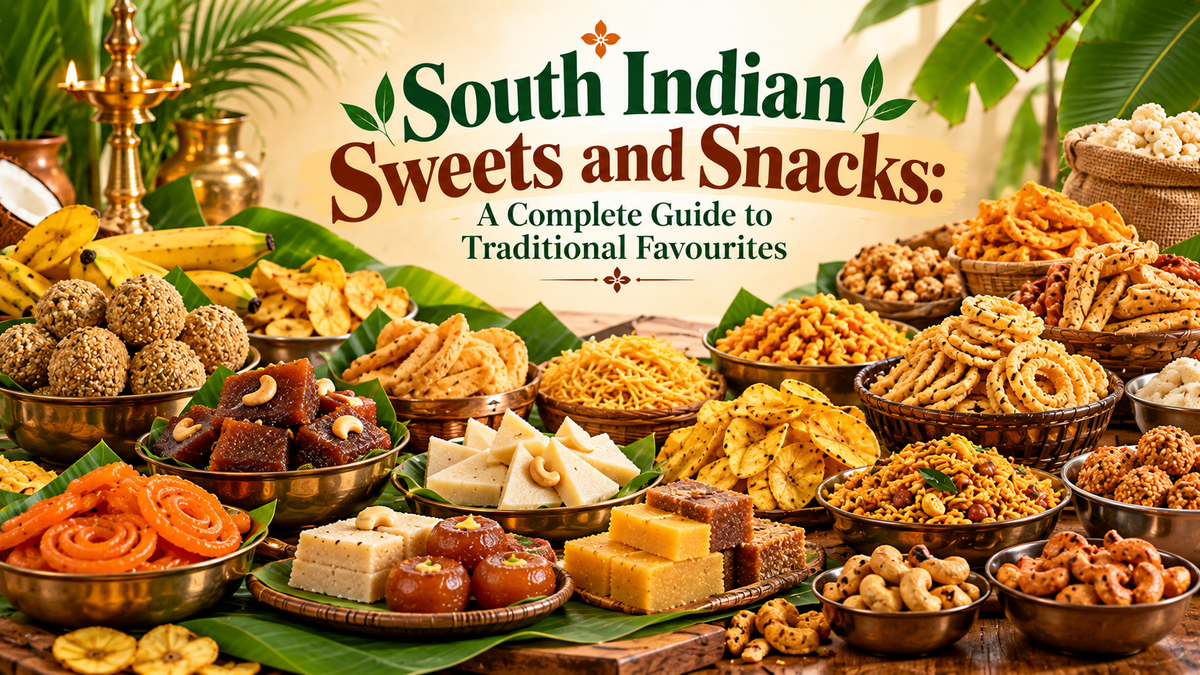 South Indian Sweets and Snacks: A Complete Guide to Traditional Favourites