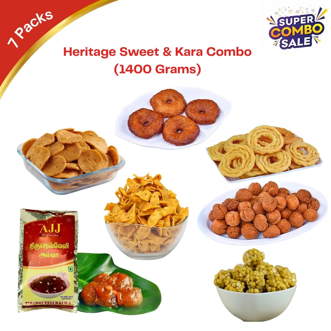 Order Heritage Sweet & Kara Combo Online, KVP Kadai