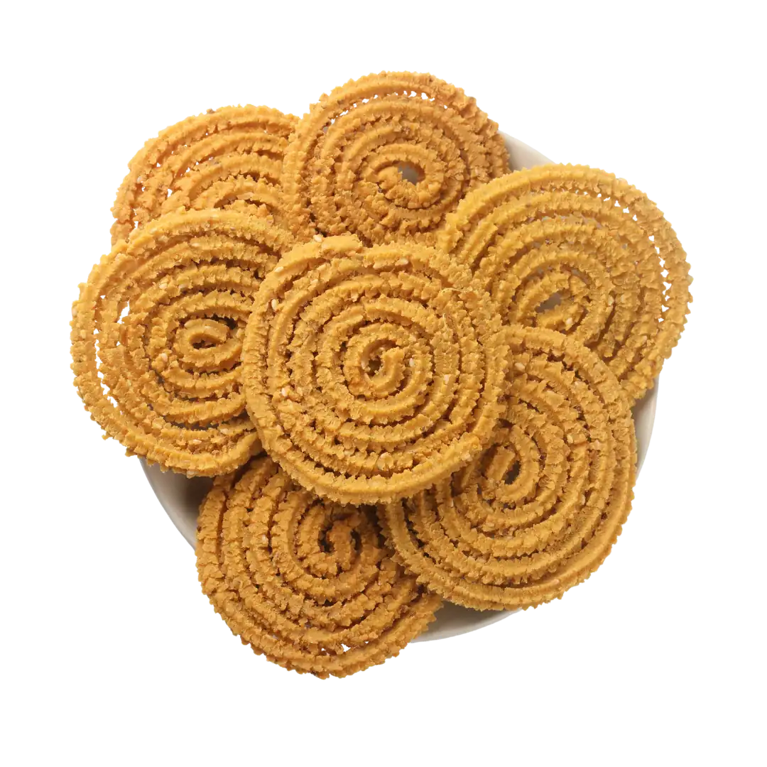 Garlic Spicy Murukku 120G - KVPkadai
