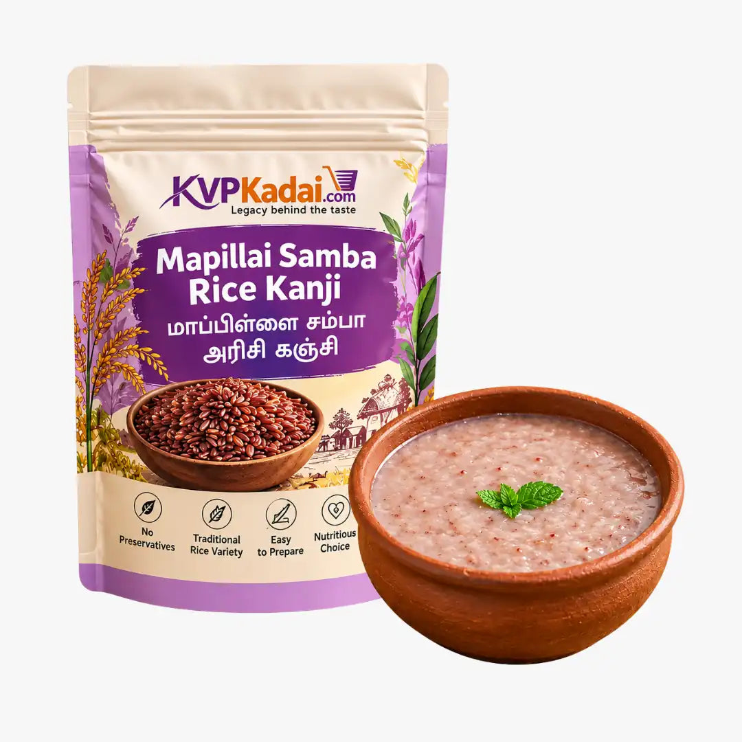 Mappillai Samba Rice Kanji 200G - KVP Kitchen