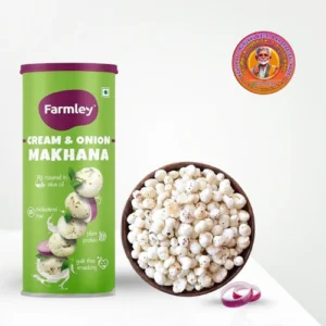 Cream & Onion Makhana | கிரீம் & ஆனியன் மக்கானா – 55g – Farmley