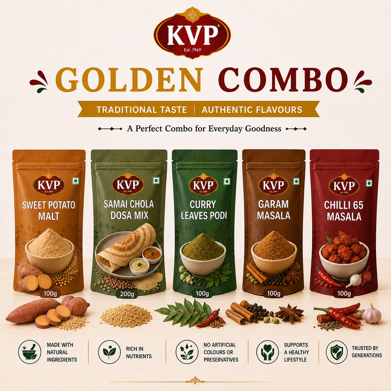 KVP Golden Combo